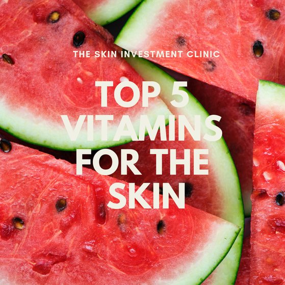 The Best 5 Vitamins For Your Skin